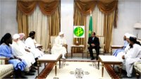 Le Président de la République reçoit des dirigeants de la Jama'a Da'awa wa (…) 